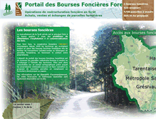 Tablet Screenshot of boursefonciere.fr